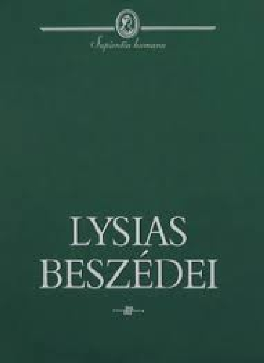 Bolonyai Gábor (szerk.): Lysias beszédei