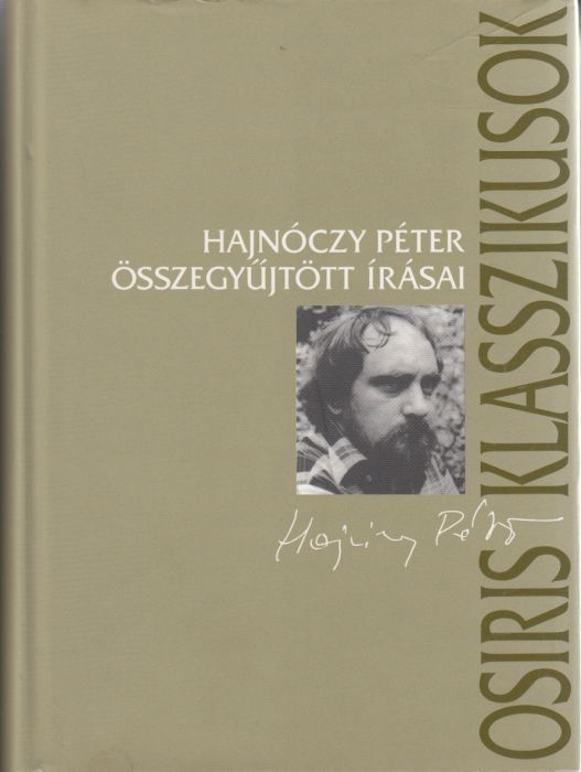 Hajnóczy Péter összegyűjtött írásai