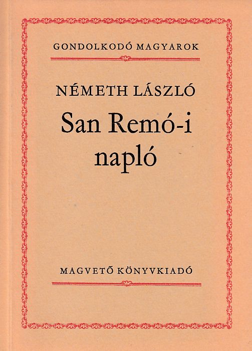 Németh László: San Remó-i napló