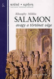 Kõszeghy Miklós: Salamon avagy a történet vége