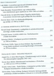 Á. Varga László(főszerk.): URBS  - Magyar várostörténeti évkönyv V.