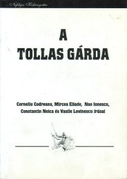 A tollas gárda - A nacionalizmus szellemi változatai a 30-as évek Romániájában