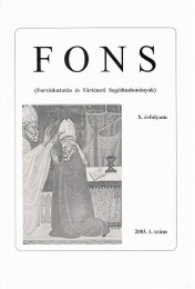 FONS 2003/1.