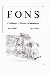 FONS 2009/1.