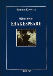 Géher István: Shakespeare