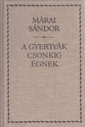 Márai Sándor: A gyertyák csonkig égnek
