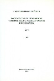 Sebők Ferenc (szerk.): Anjou-kori oklevéltár XXV. 1341 - Documenta res Hungaricas tempore regum Andegavensium illustrantia