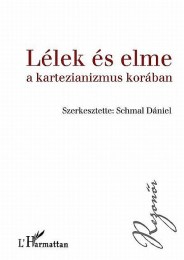 Schmal Dániel (szerk.): Lélek és elme a kartezianizmus korában -