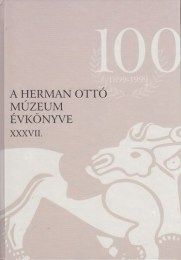 A Herman Ottó Múzeum évkönyve XXXVII-XXXVIII